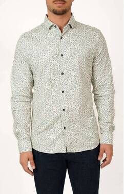 NEW STONE ROSE nova long sleeves shirt in light blue